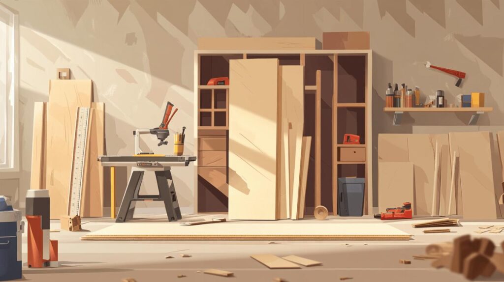 Construire un dressing en MDF : la solution economique face aux modeles prets a l’emploi