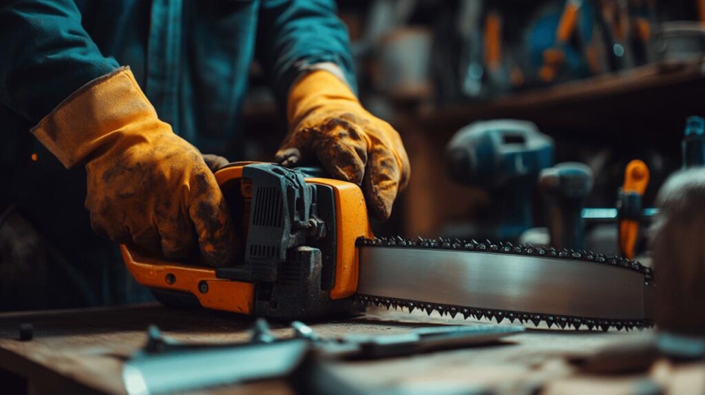 Outillage et materiel : tout savoir pour tendre une chaine de tronconneuse correctement