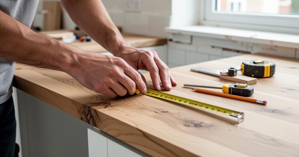 Comment changer le plan de travail de sa cuisine efficacement : astuces de pose pour un résultat durable